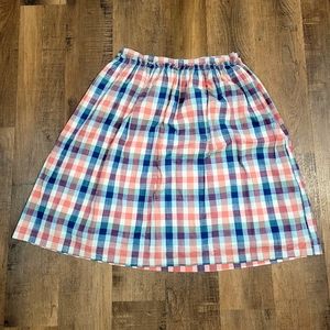 ModCloth Plaid skirt